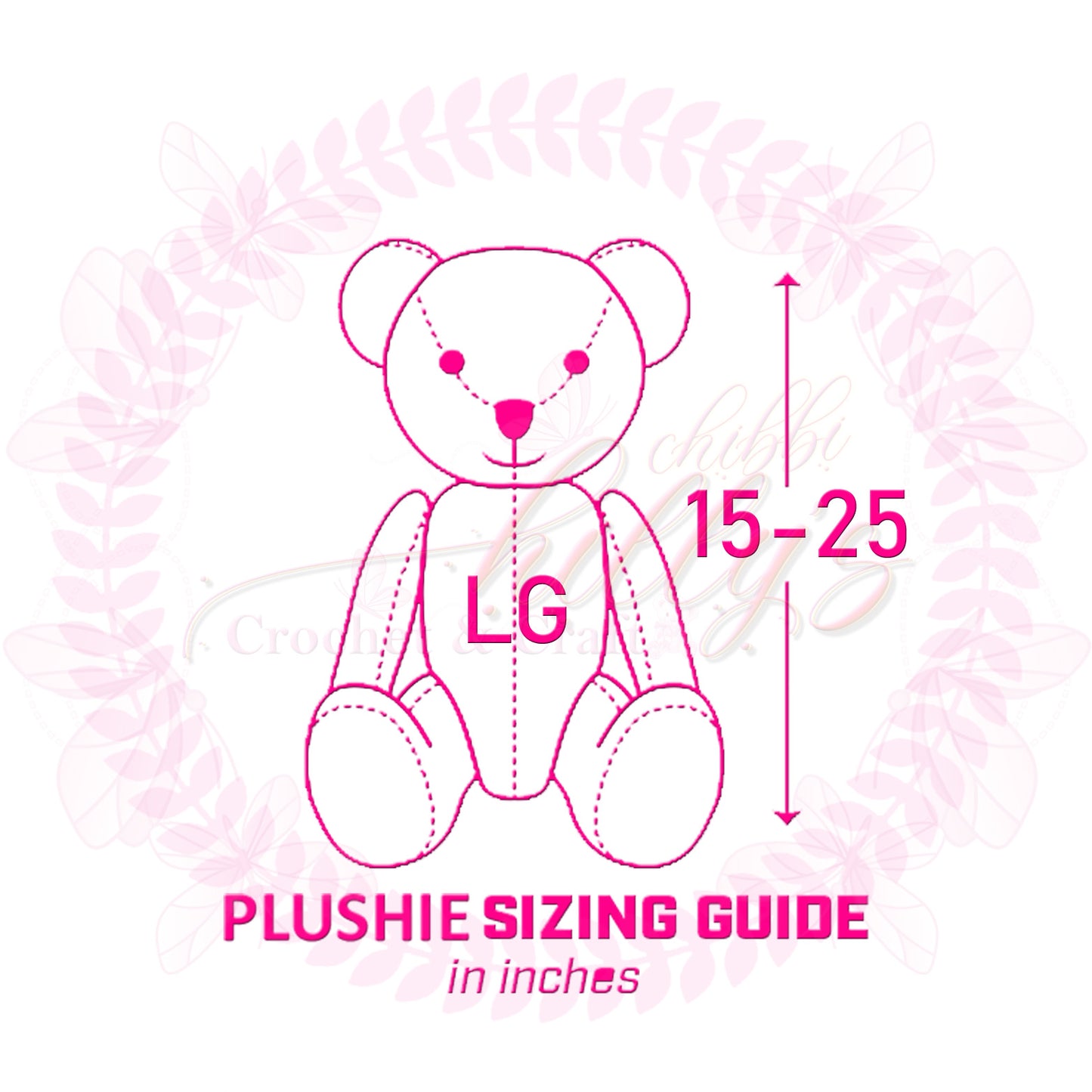 Large Custom Crochet Plush Toy