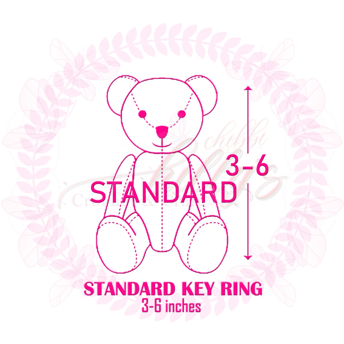 Standard Crochet Key Ring