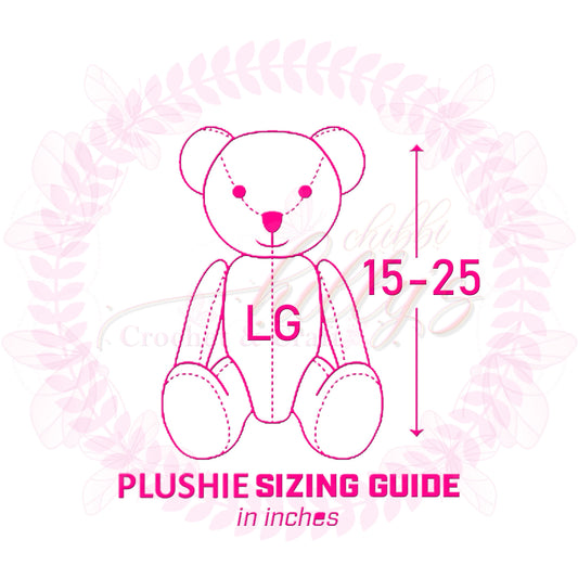 Large Custom Crochet Plush Toy