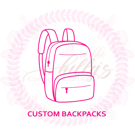 Custom Crochet HandBag/Backpacks